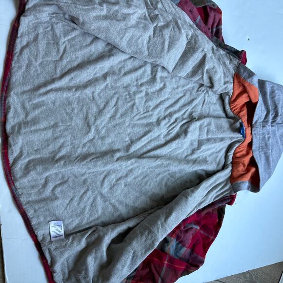 Naartjie Flannel Hooded Shirt Jacket - Size XXL (9 years) - Picture 4 of 5